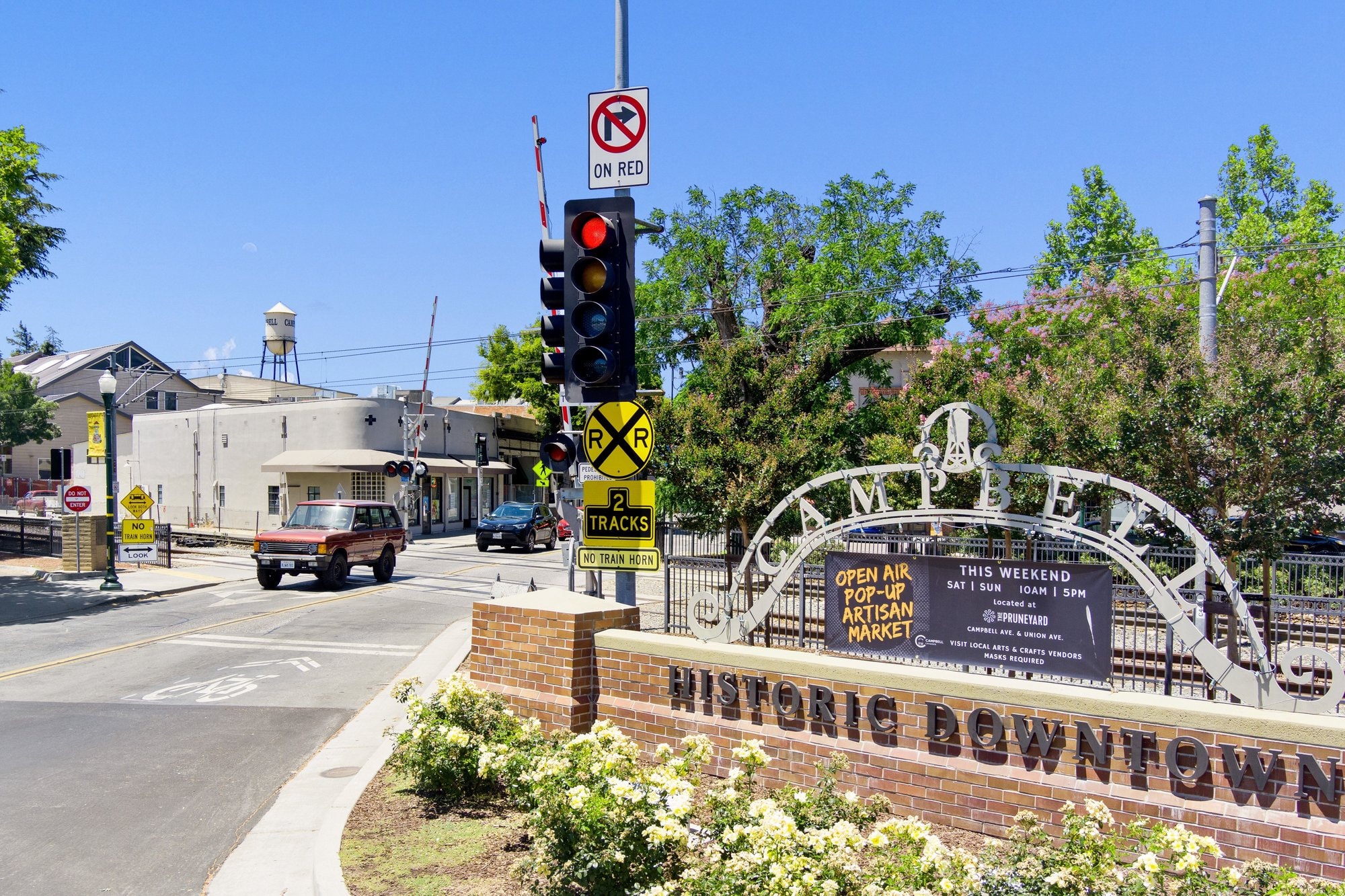 Willow Glen historic downtown street