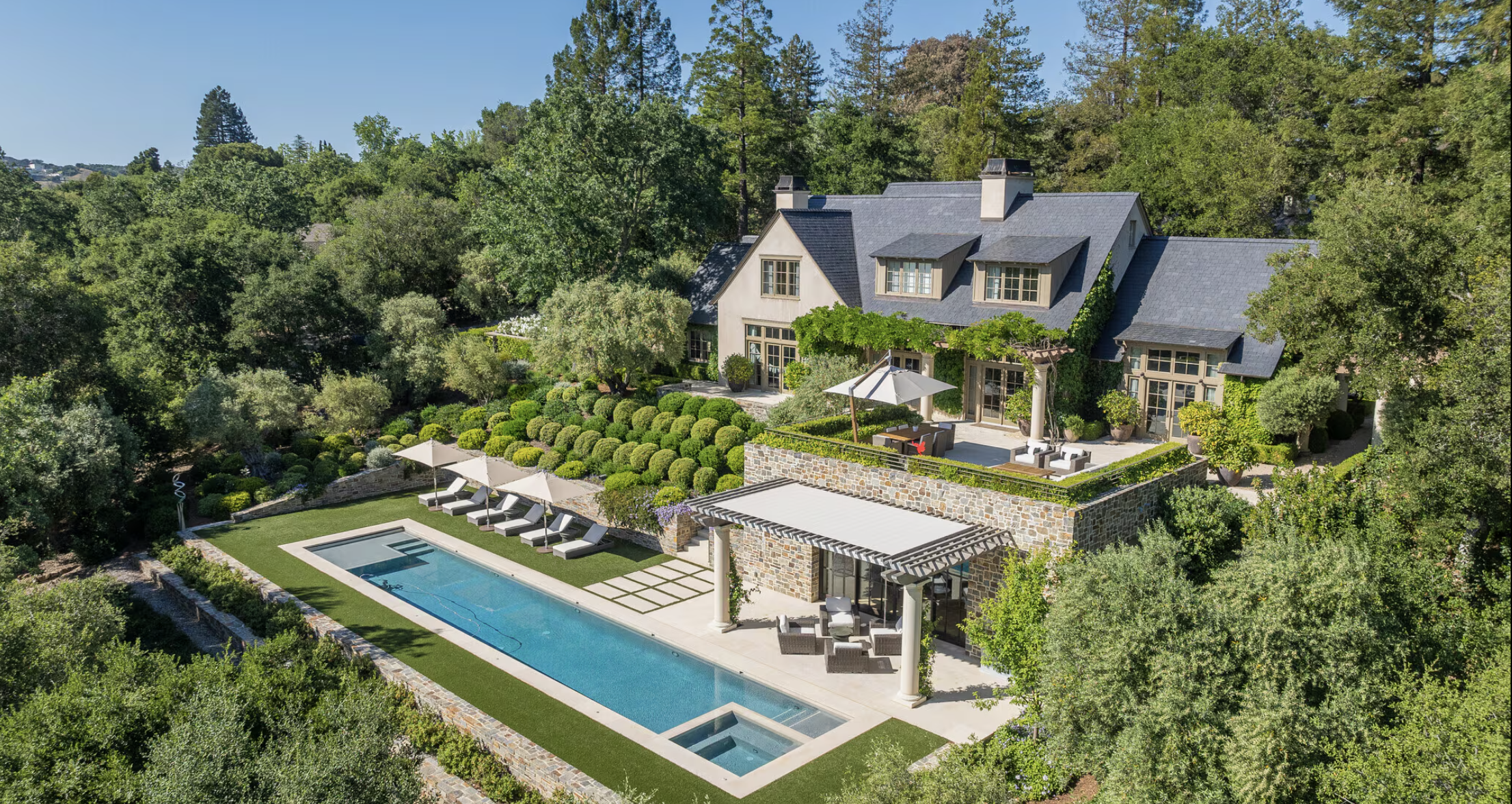 Neighborhood home exterior