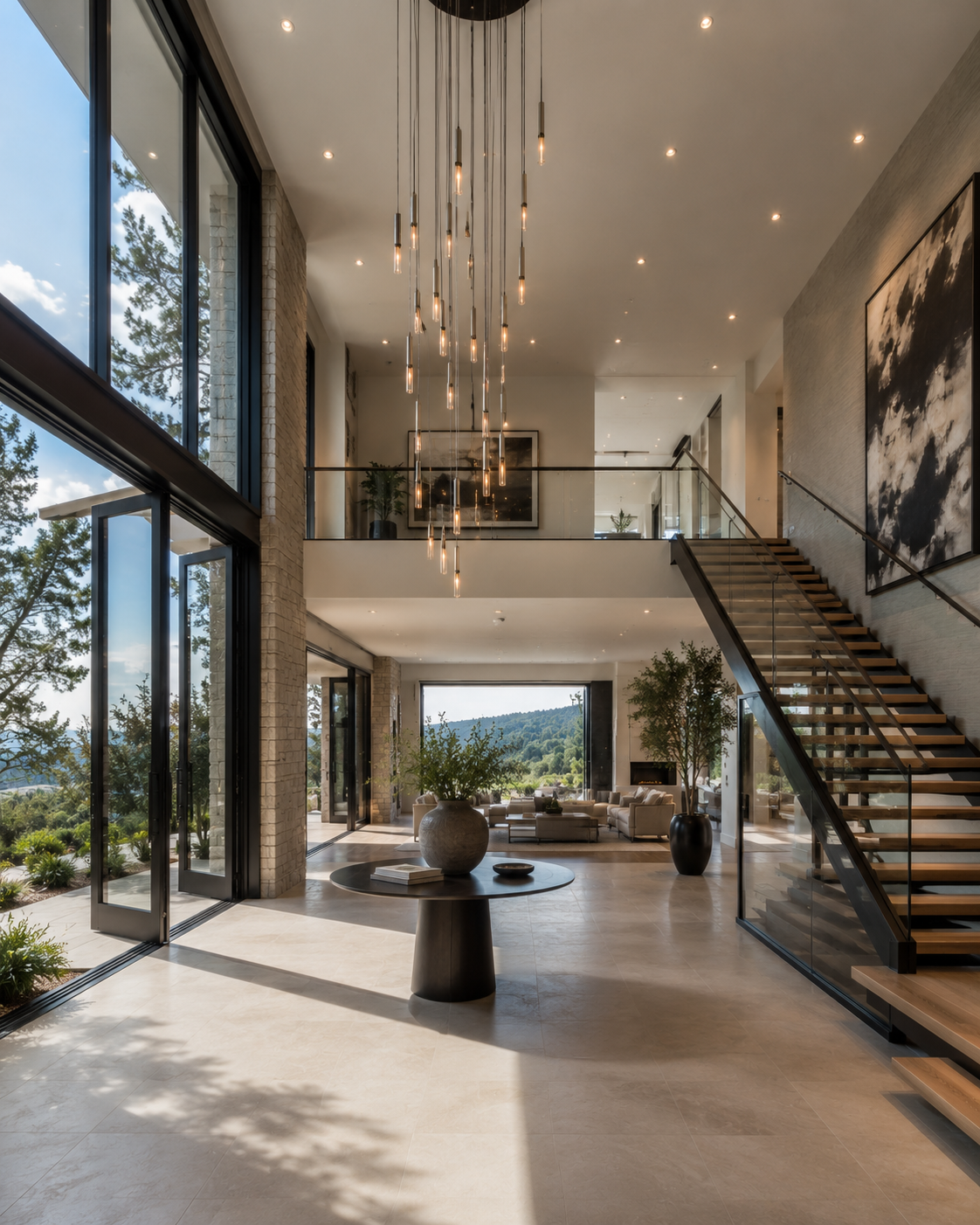Elegant foyer