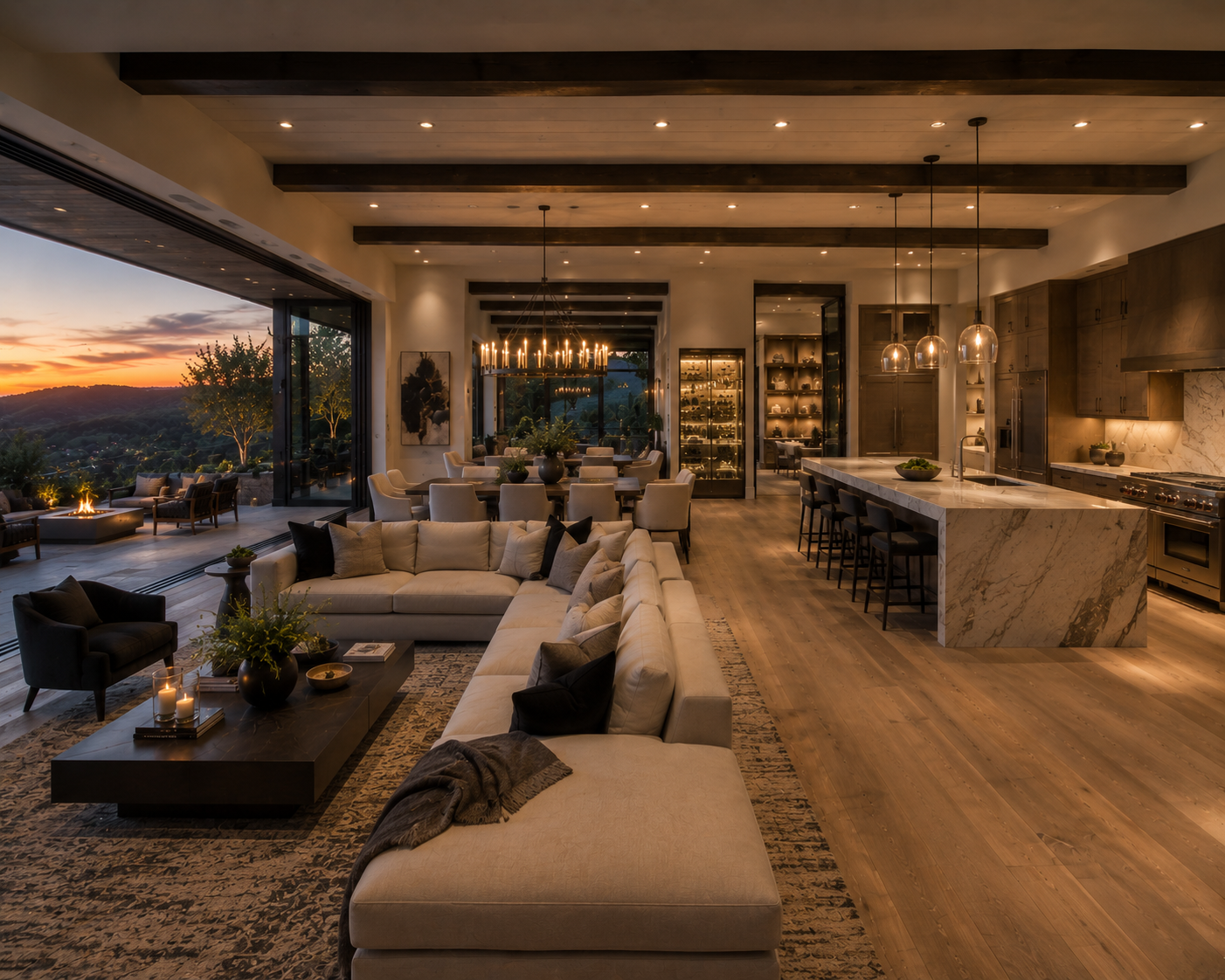 Open concept living